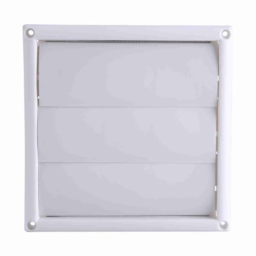 Mtlavish pc plastische Entlüftungskühlerabdeckung mit Nettozirkulationshelfer für Deckenöffnungen und Lüftungsschlitze neue 2 Größen verfügbar 15 x 15 cm und 20 x 20 cm (20 * 20 cm) von Mtlavishness