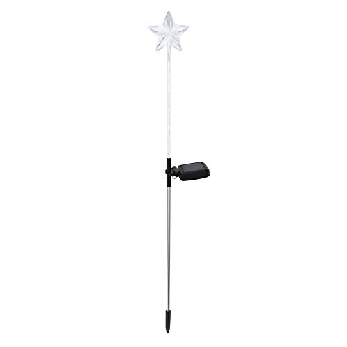 Mtlavish solar angetrieben 6LED Buntes Lampen energieeffizient für Innen- und Außengarten Yard Rasen Balkon Schlafzimmer Wohngeschäft für industrielle Touristengebiet Grüne (Stern geformt) von Mtlavishness