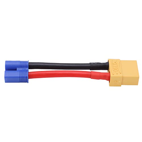 Mtlavish xt90 weiblich an EC3 männlicher Stecker 12AWG Professioneller XT90 -Anschluss mit wiederverwendbarem Design und starker Kompatibilität für RC -CAR -Modell und von Mtlavishness