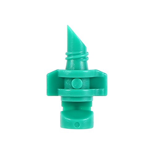 Mtlavishness 50pcs 360 ° Garten Rasenspray -Misting -Düsen Sprinkler Bewässerungssystem hohe Bearbeitungsalterung und hohe Temperatur ideal für Gartenrasen Bewässerung 100% (180 Degree) von Mtlavishness