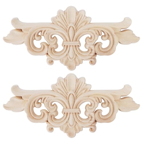 Mtlavishness Blume Geschnitzte Onlay Applique Carving Decal Exquisite Möbel Dekoration für Zimmer Tür Schrank Fenster Dekoration 2 Stück erhältlich in Zwei Größen A 16x75 cm und B (16 * 7,5 cm) Mtlavishness Blume Geschnitzte Onlay Applique Carving Decal Exquisite Möbel Dekoration für Zimmer Tür Schrank Fenster Dekoration 2 Stück erhältlich in Zwei Größen A 16x75 cm und B (16 * 7,5 cm) von Mtlavishness