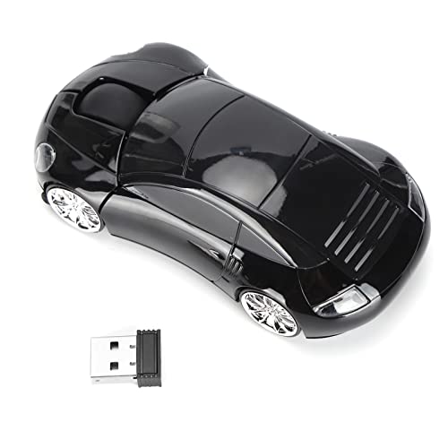 Mtlavishness Intelligente tragbare 2,4-G-Akku-Laptop-Maus für Bürocomputer-Tablet (Schwarz) von Mtlavishness