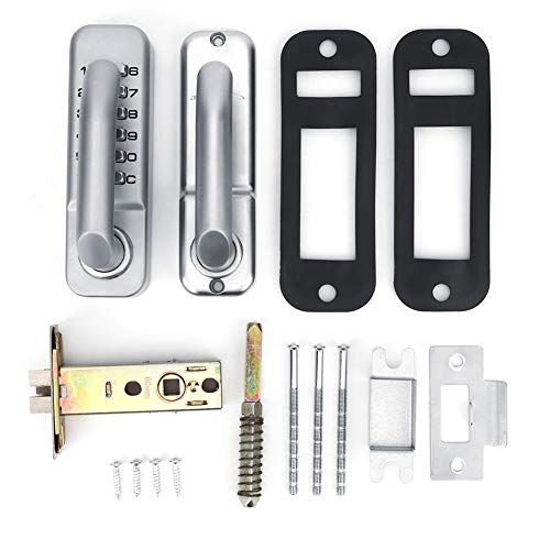 Mtlavishness Mechanical Combination Coded Lock For Office And Home Gates High Hardness Zinc Alloy Material To 11 Digits Password No Battery Or Wired Power Needed Suitable For 30 Mtlavishness Mechanical Combination Coded Lock For Office And Home Gates High Hardness Zinc Alloy Material To 11 Digits Password No Battery Or Wired Power Needed Suitable For 30 von Mtlavishness