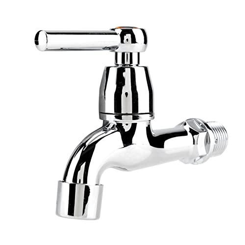 Mtlavishness Premium -Kunststoff -Wasserhahn mit Single -Ausguss und Griff und elegant für verschiedene Verwendungszwecke ideal für Waschmaschinen Küchenspüle Badewanne Badewanne (Ein Wort) von Mtlavishness