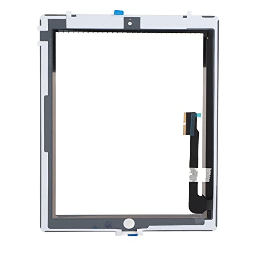 Mtlavishness Tablet-Digitalisierer-Bildschirm, gehärtetes Glas, Ersatz, präzise Passform, langlebig und Kratzfest, DIY-Reparatur von 3 4-Tablets von Mtlavishness