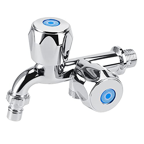 Mtlavistisch kaltes Wasserhahn für Waschmaschinen Waschbecken Becken Hochwertige elektroplierende Kunststoffauslass separat Steuergriff G1 2 Geeignet für Küchenbad Badewanne Garten (Diamond G1/2 Düse) Mtlavistisch kaltes Wasserhahn für Waschmaschinen Waschbecken Becken Hochwertige elektroplierende Kunststoffauslass separat Steuergriff G1 2 Geeignet für Küchenbad Badewanne Garten (Diamond G1/2 Düse) von Mtlavishness