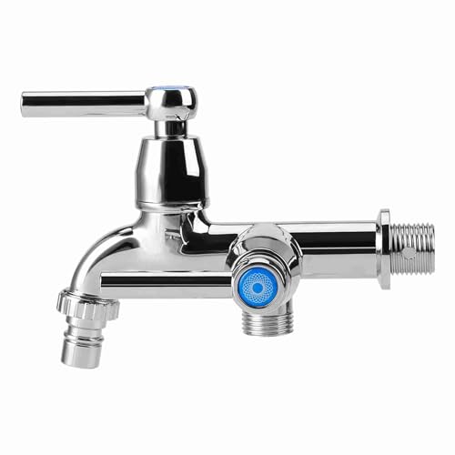 Mtlavistisch kaltes Wasserhahn für Waschmaschinen Waschbecken Becken Hochwertige elektroplierende Kunststoffauslass separat Steuergriff G1 2 Geeignet für Küchenbad Badewanne Garten (Ein-Charakter G Mtlavistisch kaltes Wasserhahn für Waschmaschinen Waschbecken Becken Hochwertige elektroplierende Kunststoffauslass separat Steuergriff G1 2 Geeignet für Küchenbad Badewanne Garten (Ein-Charakter G von Mtlavishness