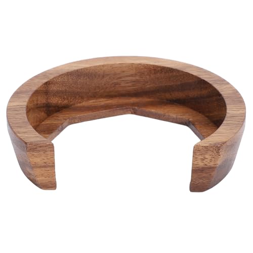 Mtlavistische Kaffeemaschine Holz Grouphead Heat Professionaler Ersatzteil für E61 luxuriöses Walnussholz -Holzdesign Safer und stabiler Kaffeeerlebnis ca. 72 g Gewicht von Mtlavishness