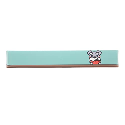 Mtlavistische farbenfrohe niedliche Cartoon DIY PBT SpaceBar Keycap Universal Mechanical Keyboard Ersatzzubehör mit Verschleiß Farben hervorragende Tippgefühl und breite (Wassermelonenhund) von Mtlavishness
