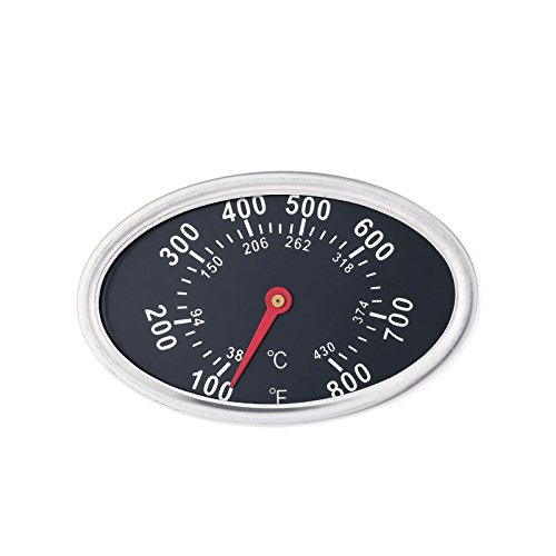 Mtsooning 1 Grill Master 720–0697 Gas Grill Deckel Thermometer Heat Indicator für alle Grills 22551 0234 0737 von Mtsooning