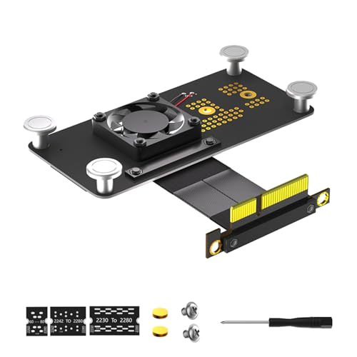 5 0 cm Schnellgeschwindigkeit NGFFS NVME HDDS PCIe 4 Verlängerungskabel Mit Kühllüfter LED Magnetpad 5 0 cm Schnellgeschwindigkeit NGFFS NVME HDDS PCIe 4 Verlängerungskabel Mit Kühllüfter LED Magnetpad von Mtucegi
