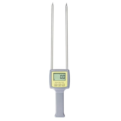 Digital Grains Moister Meter Digital Analyzer Mais Weizen Reis Bohnen Raps Moister Tester 6%-30% mit LCD Display von Mtucegi