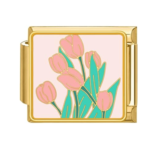 Edelstahlblumen Themen Armbänder Link Charme Modulare Schmuckzubehör Verstellbare Stecker Werkzeug Edelstahlschmuckanschlüsse von Mtucegi