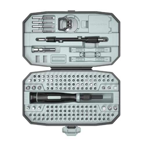 Fortgeschrittener Mehrzweck Kompakt 152 Stück Schraubendreher Geeignet Für Elektronikschmuckbrillen Reparatur Und Diyer Projekte Ergonomisches Griffschraubendreher Kit Fortgeschrittener Mehrzweck Kompakt 152 Stück Schraubendreher Geeignet Für Elektronikschmuckbrillen Reparatur Und Diyer Projekte Ergonomisches Griffschraubendreher Kit von Mtucegi