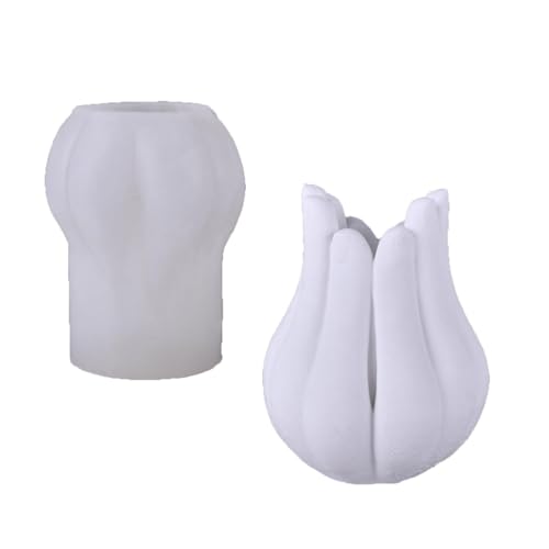 Handform Silikonform Für Handwerk Pflanzer Kerze Multi Zweck Flexible Lebensmittelqualität Materialien Einfache Demoldung Kreatives Geschenk Handgeformte Saftige Pflanzgefäße Form von Mtucegi