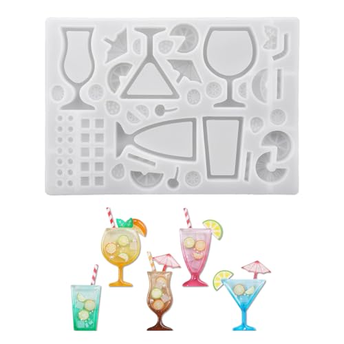 Kreatives Silikonform Für Glitzer Cocktail Getränke Thema Kunst Handgefertigt Kreatives Silikonform Für Glitzer Cocktail Getränke Thema Kunst Handgefertigt von Mtucegi