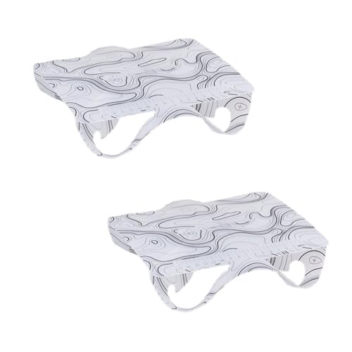 Mtucegi 1/2pcs Tragbare Outdoor Camping PP Brett Klapptisch Leichte Obst Schneidmatte Essbrett Dauer Leichte Faltkamping Tisch von Mtucegi