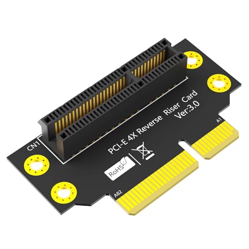 Mtucegi PCIe 90 Grad Reverse Male to Female PCIe Zu Adapter Risers Board Risers Card Für Server PC Mtucegi PCIe 90 Grad Reverse Male to Female PCIe Zu Adapter Risers Board Risers Card Für Server PC von Mtucegi