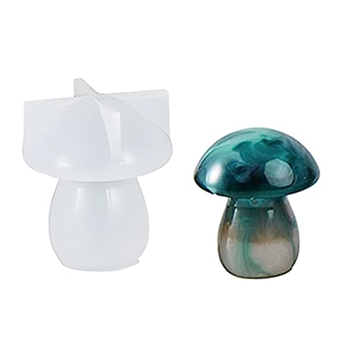 Pilzharzformen 3D Pilz Silikonform Pilzform Für Epoxidharzgüsse Home Decors DIYS Seife Machen Schimmel von Mtucegi
