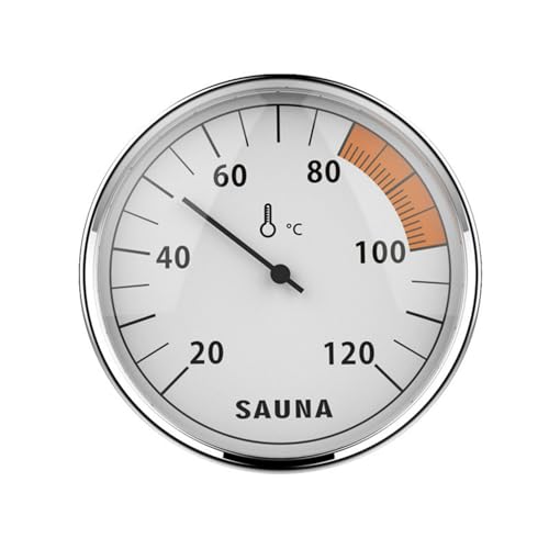 Präzise Technische Wandmontage Sauna Thermometer Und Hygrometer Mit Klarer Glaslinse Für Hochtemperaturumgebung Dampfbaumthermometer von Mtucegi