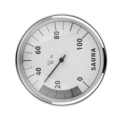 Präzise Technische Wandmontage Sauna Thermometer Und Hygrometer Mit Klarer Glaslinse Für Hochtemperaturumgebung Dampfbaumthermometer von Mtucegi