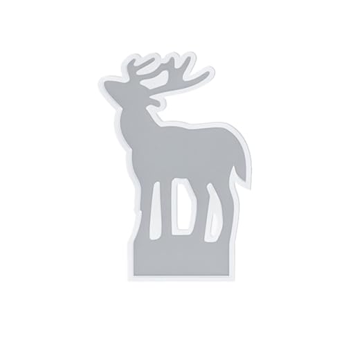 Professioneller Silikon Weihnachtsbaum Stehende Elchform Easy Demolding Design Kerzenhalter Für Projekte Rentier Weihnachtsbaum von Mtucegi