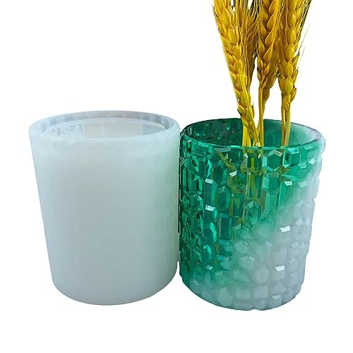 Silikonstifthalter Formen Tonformen Multi Muster Blütenknopfform Multifunktionales Silikon Tonform Für Handwerk von Mtucegi