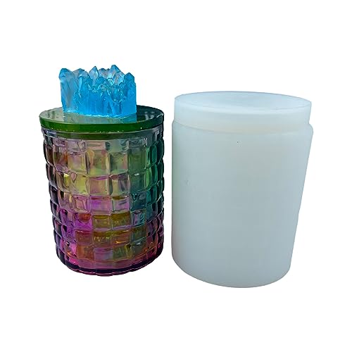 Silikonstifthalter Formen Tonformen Multi Muster Blütenknopfform Multifunktionales Silikon Tonform Für Handwerk von Mtucegi