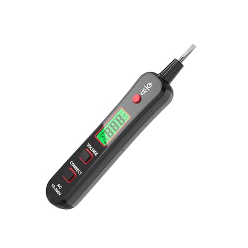 Spannungstester Elektrische Tester Nicht Kontaktspannungstestetest Elektrische Teststift Leistungsdetektoren AC12V-300Volt Spannungsdetektor Pen von Mtucegi
