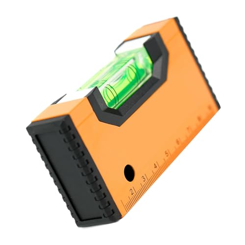 Tragbares Leveling Instrument Mit Starker Magnetischer Basis Und Klaren Blasenfläschchen Für Genaue Vertikale Horizontale Ausrichtung Taschengröße Horizontal/vertikaler Ebene von Mtucegi