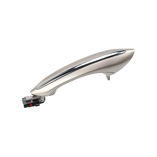 Mtuqvma Exterieur Auto Türgriff Für 5 6 7 Serie Für F10 F07 F02 Mit Komfort Zugang Außerhalb Tür Griff 51217231931(Brown Rear Left) von Mtuqvma