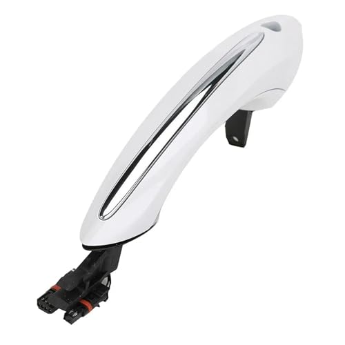Mtuqvma Exterieur Auto Türgriff Für 5 7 Serie Für F07 F10 F11 F01 F02 520 525 530 535 Vorne Hinten Auto Tür Griff 51217231931(White Color,RL Rear Left Side) von Mtuqvma