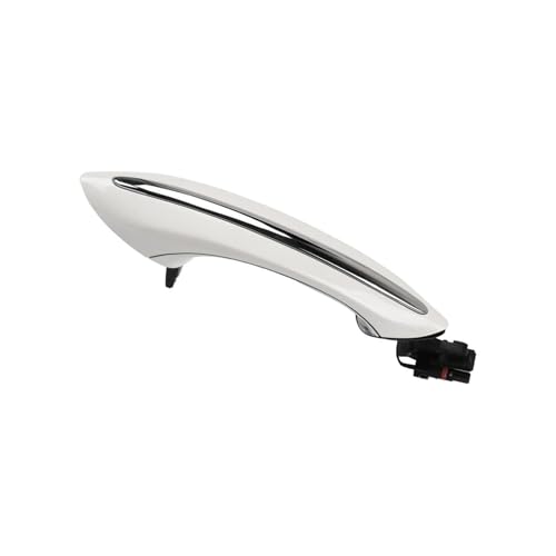 Mtuqvma Exterieur Auto Türgriff Für F02 Für F10 Für F06 F07 Auto Außen Komfort Zugang Türgriff Keyless Go(White Rear Right) von Mtuqvma