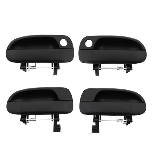 Mtuqvma Exterieur Auto Türgriff Für Hyundai Für Accent 5 2000-2006 4 Stücke Auto Hinten Vorne Tür Äußere Griff 82650-25000 82660-25000 von Mtuqvma