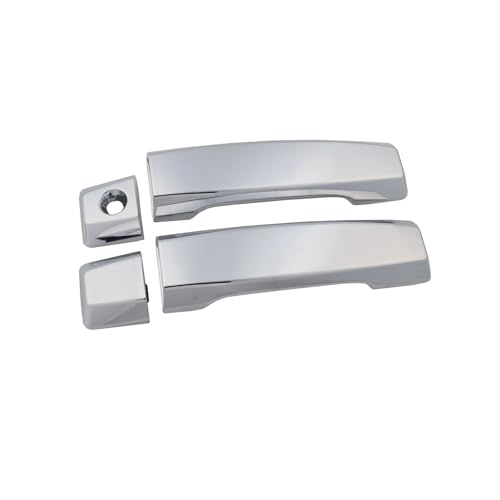 Mtuqvma Exterieur Auto Türgriff Für Infiniti Für QX56 5.0L 5.6L Chrom Außentürgriff Vorne Hinten Links Rechts 80647ZC00A(Front Pair 2pcs) von Mtuqvma