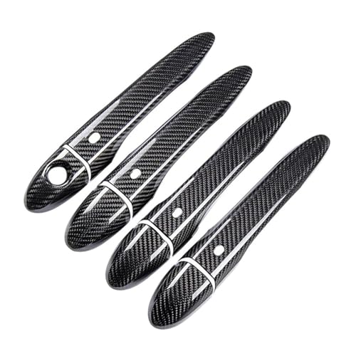 Mtuqvma Exterieur Auto Türgriff Für Maserati Für Levante 2016 2017 2018 Für Ghibli 2014-2018 Für Quattroporte 2013- Äußere Türgriffabdeckung von Mtuqvma