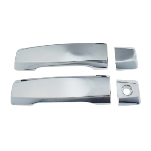 Mtuqvma Exterieur Auto Türgriff Für Nissan Für Titan 2004-2015 Chrom Außen Außerhalb Türgriff Vorne Hinten Links Rechts(Front Pair 2pcs) von Mtuqvma
