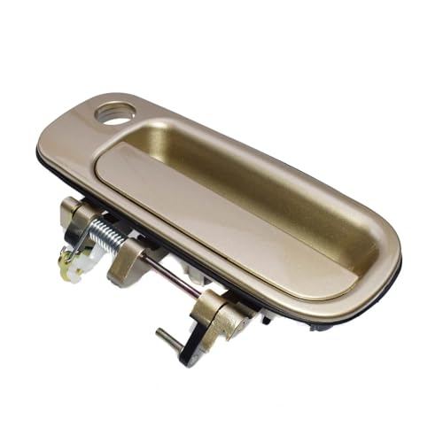 Mtuqvma Exterieur Auto Türgriff Für Toyota Für Camry 1992-1996 2.2L 3.0L Vorne Hinten Links Rechts Beige Schwarz Weiß Außerhalb Tür Griff(Beige,Front Left) von Mtuqvma