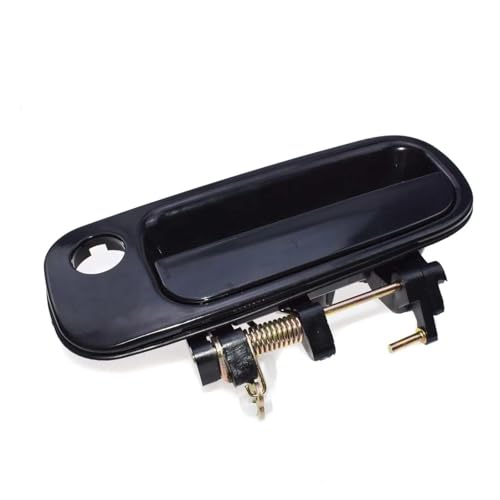 Mtuqvma Exterieur Auto Türgriff Für Toyota Für Camry 1992-1996 2.2L 3.0L Vorne Hinten Links Rechts Beige Schwarz Weiß Außerhalb Tür Griff(Schwarz,Front Left) von Mtuqvma