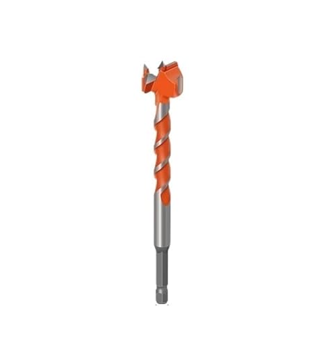 1/5 stücke 16mm-25mm Längere Forstner Tipps Holzbearbeitung Werkzeuge Loch Sah Cutter Scharnier Langweilig Bohrer Runde schaft Wolfram Hartmetall Cutte(22mm) von Muarted