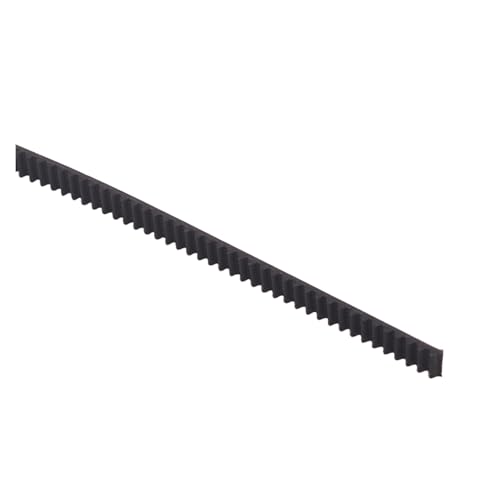 1pc 3D-Drucker 2GT Polyurethan-Stahldraht Gummi Staubdichtes offenes Riemen-Timing-Breite 5 mm 6 mm GT2 Linear Motion PU(Width 6mm,PU black) von Muarted