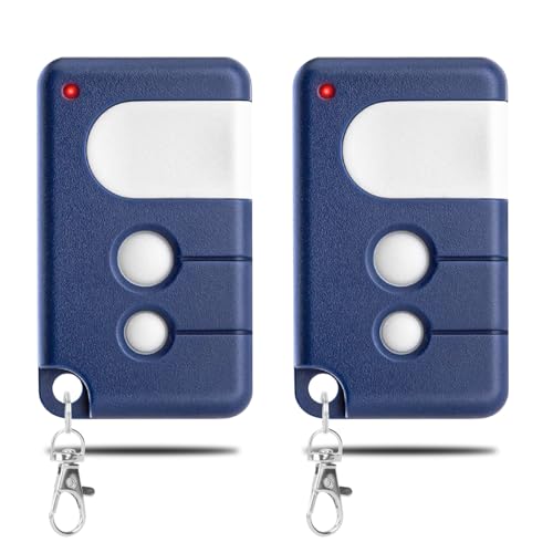 Mucek 2 Stück Garagentoröffner Kompatibel mit Chamberlain Handsender, Garage Handsender für LiftMaster MotorLift Garagentor Ersatz Fernbedienung 84335EML,94333E MotorLift ML500, ML700 von Mucek
