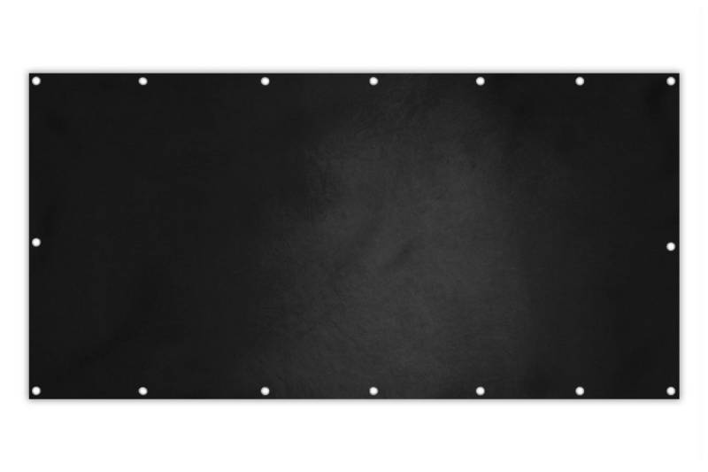 MuchoWow Balkonsichtschutz Beton - Schwarz - Grau - Strukturiert - Industriell (1-St) Balkon Sichtschutz 90x200, Windschutz für Zaun PVC, 200x90 cm von MuchoWow