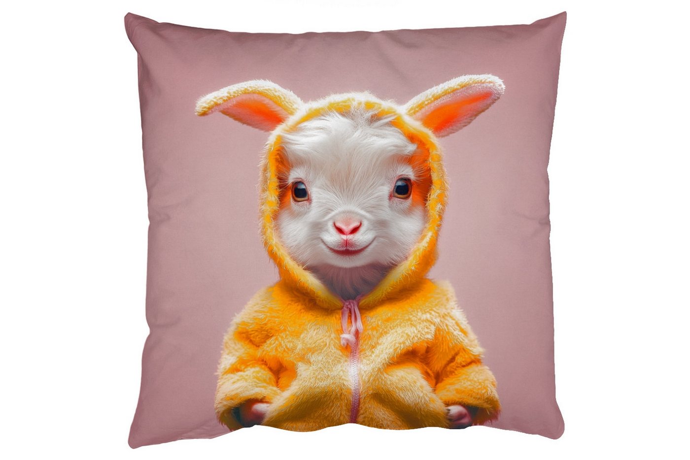 MuchoWow Dekokissen Kostüm - Ziege - Osterhase, Zierkissen mit Füllung für Wohnzimmer, Sofakissen, 40x40 cm MuchoWow Dekokissen Kostüm - Ziege - Osterhase, Zierkissen mit Füllung für Wohnzimmer, Sofakissen, 40x40 cm von MuchoWow