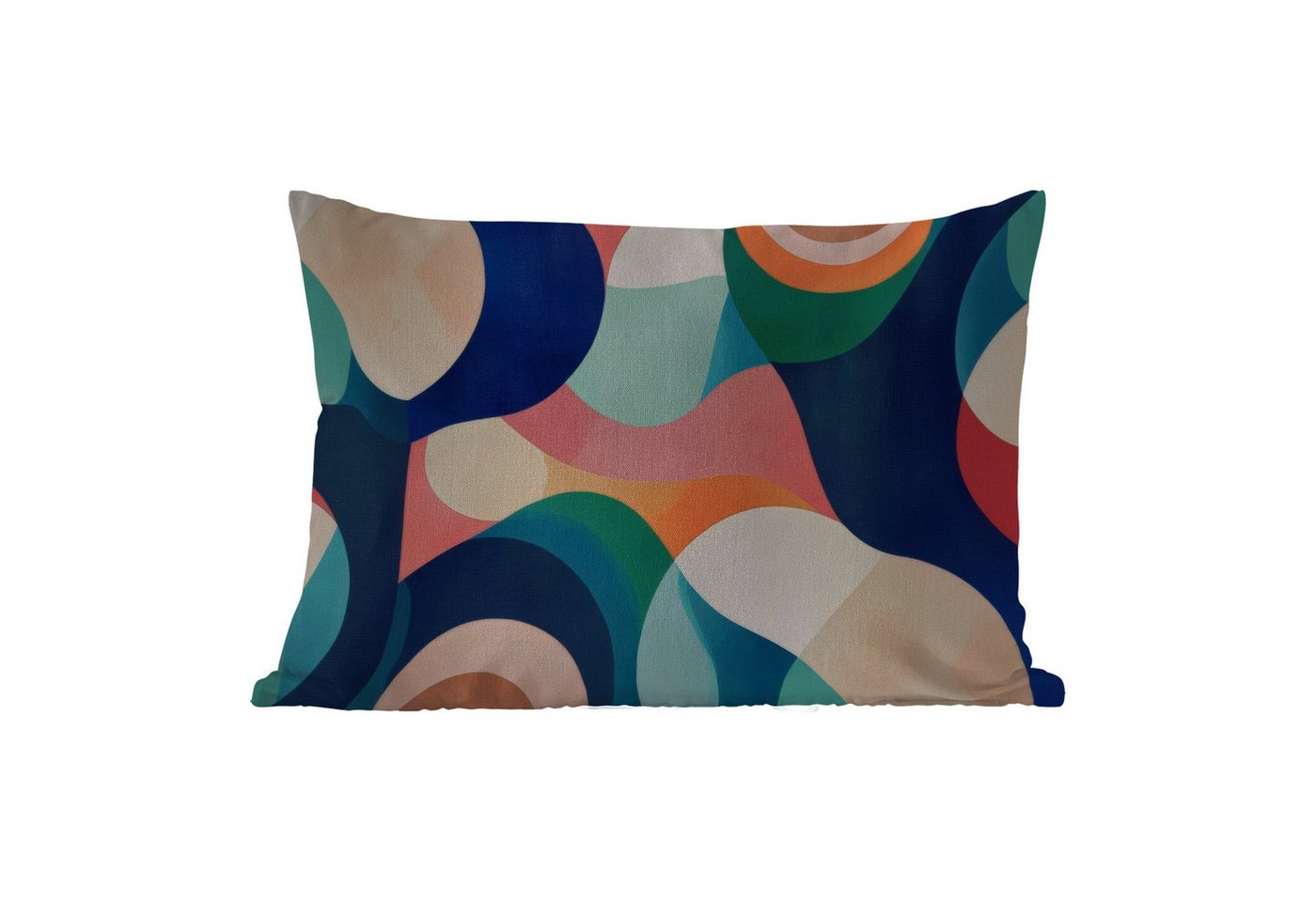 MuchoWow Dekokissen Abstrakt - Blau - Rosa, Outdoor-Dekorationskissen, Kissen, Kissenbezug, 50x30 cm MuchoWow Dekokissen Abstrakt - Blau - Rosa, Outdoor-Dekorationskissen, Kissen, Kissenbezug, 50x30 cm von MuchoWow