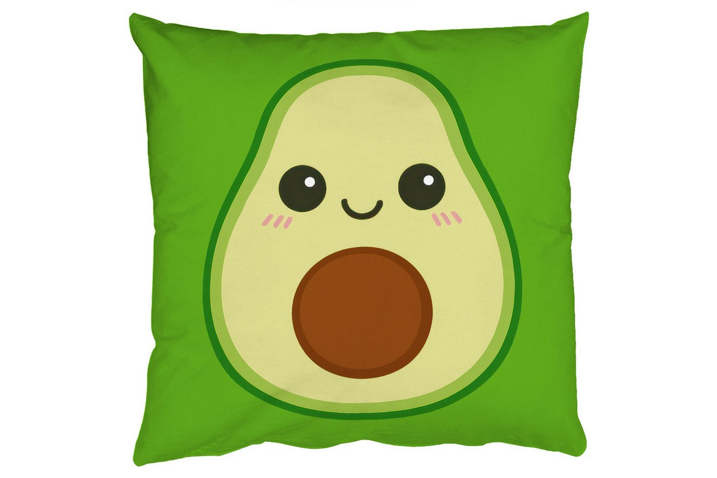 MuchoWow Dekokissen Avocado - Grün - Verspielt, Zierkissen mit Füllung für Wohnzimmer, Sofakissen, 40x40 cm MuchoWow Dekokissen Avocado - Grün - Verspielt, Zierkissen mit Füllung für Wohnzimmer, Sofakissen, 40x40 cm von MuchoWow