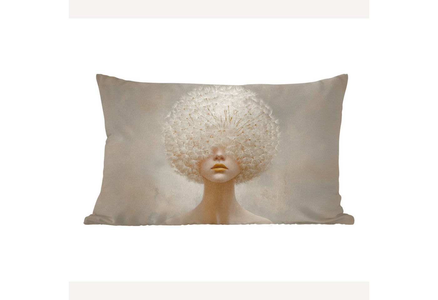 MuchoWow Dekokissen Dreamy - Beige - Löwenzahnsamen, Zierkissen mit Füllung für Wohnzimmer, Sofakissen, 40x40 cm MuchoWow Dekokissen Dreamy - Beige - Löwenzahnsamen, Zierkissen mit Füllung für Wohnzimmer, Sofakissen, 40x40 cm von MuchoWow