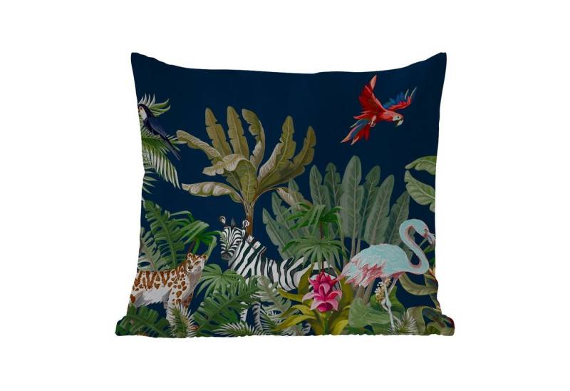 MuchoWow Dekokissen Dschungel - Pflanzen - Tiere - Kinder - Flamingo - Zebra, Kissenbezüge, Kissenhülle, Kissen, Outdoor, 40x40 cm MuchoWow Dekokissen Dschungel - Pflanzen - Tiere - Kinder - Flamingo - Zebra, Kissenbezüge, Kissenhülle, Kissen, Outdoor, 40x40 cm von MuchoWow