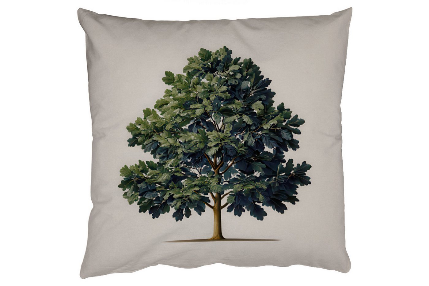 MuchoWow Dekokissen Eichenbaum - Schatten - Glatt, Zierkissen mit Füllung für Wohnzimmer, Sofakissen, 40x40 cm MuchoWow Dekokissen Eichenbaum - Schatten - Glatt, Zierkissen mit Füllung für Wohnzimmer, Sofakissen, 40x40 cm von MuchoWow