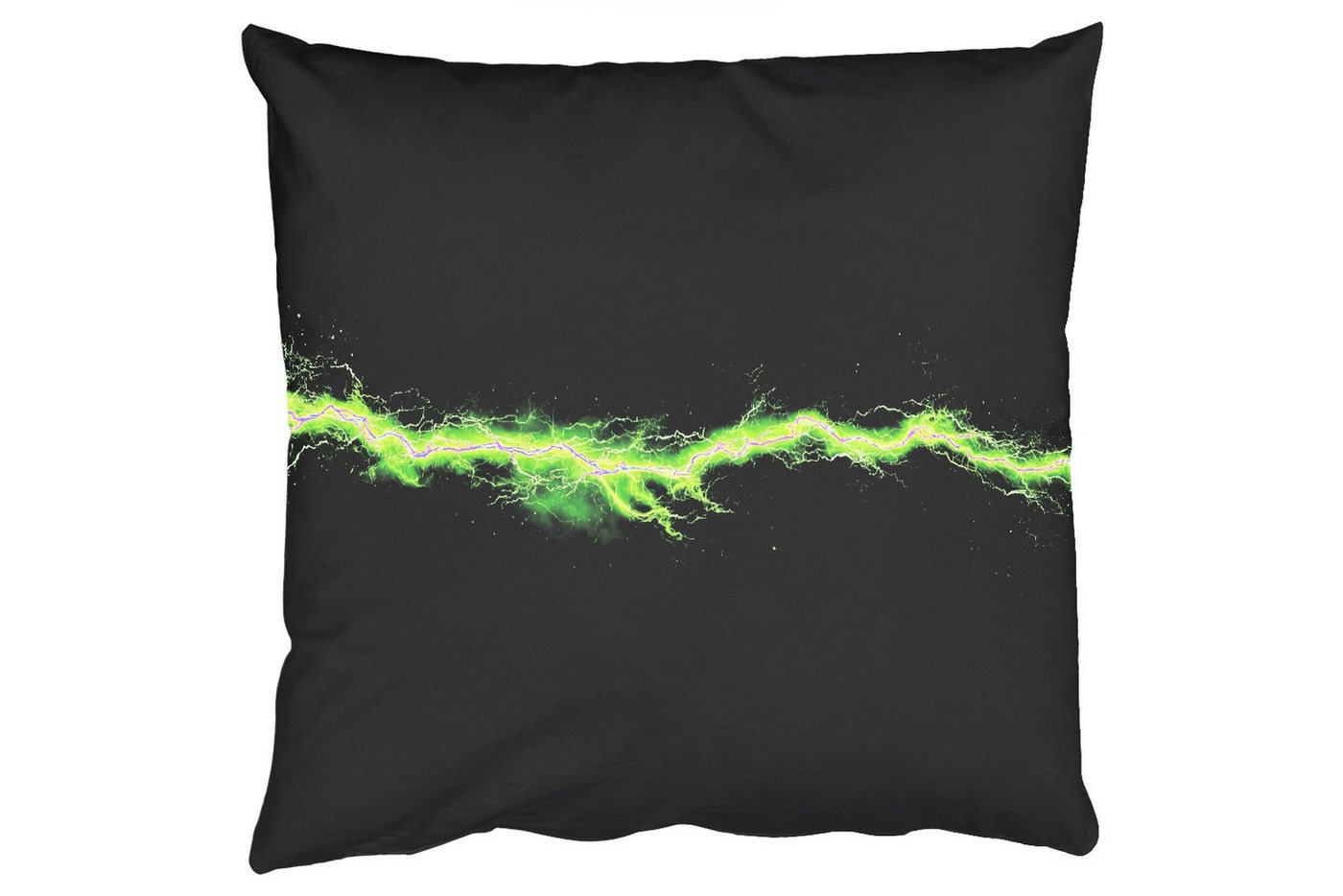 MuchoWow Dekokissen Spiele - Elektrizität - Leitung - Funken - Grün, Zierkissen mit Füllung für Wohnzimmer, Sofakissen, 40x40 cm MuchoWow Dekokissen Spiele - Elektrizität - Leitung - Funken - Grün, Zierkissen mit Füllung für Wohnzimmer, Sofakissen, 40x40 cm von MuchoWow